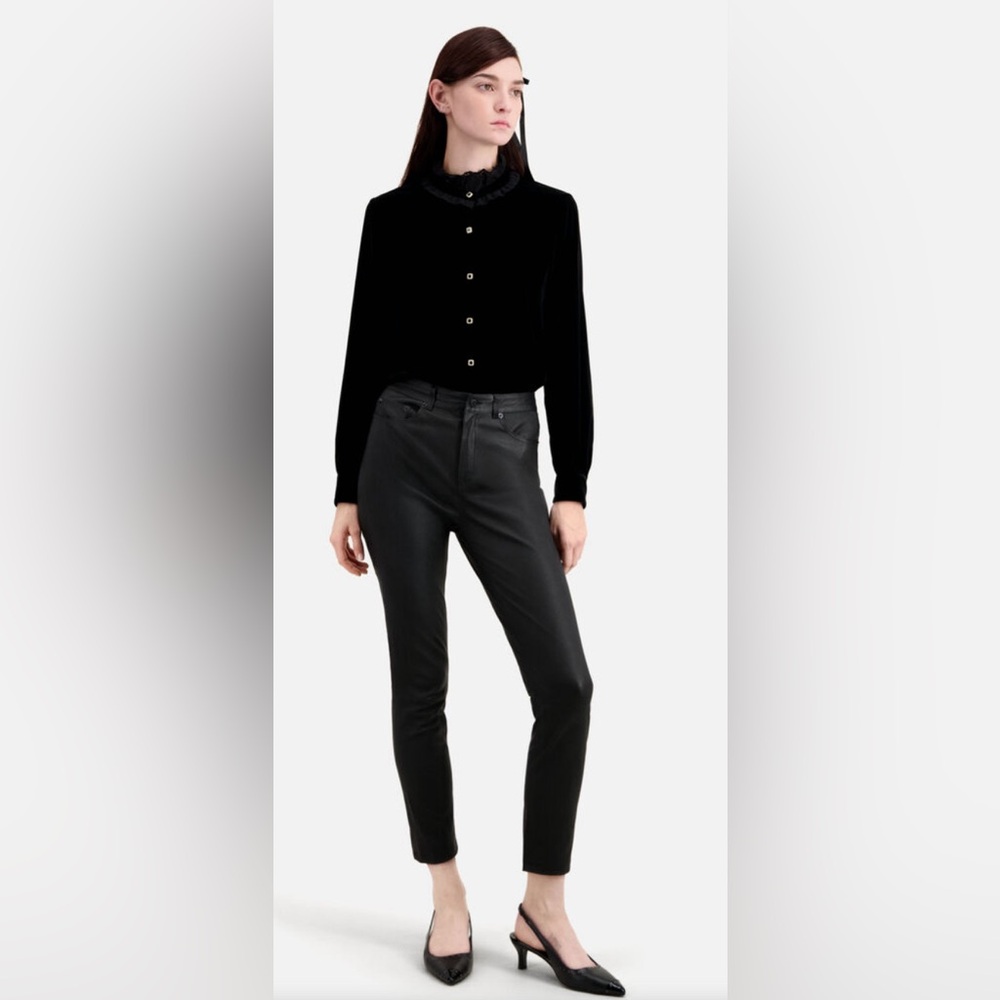 The kooples jeans franky leather skinny